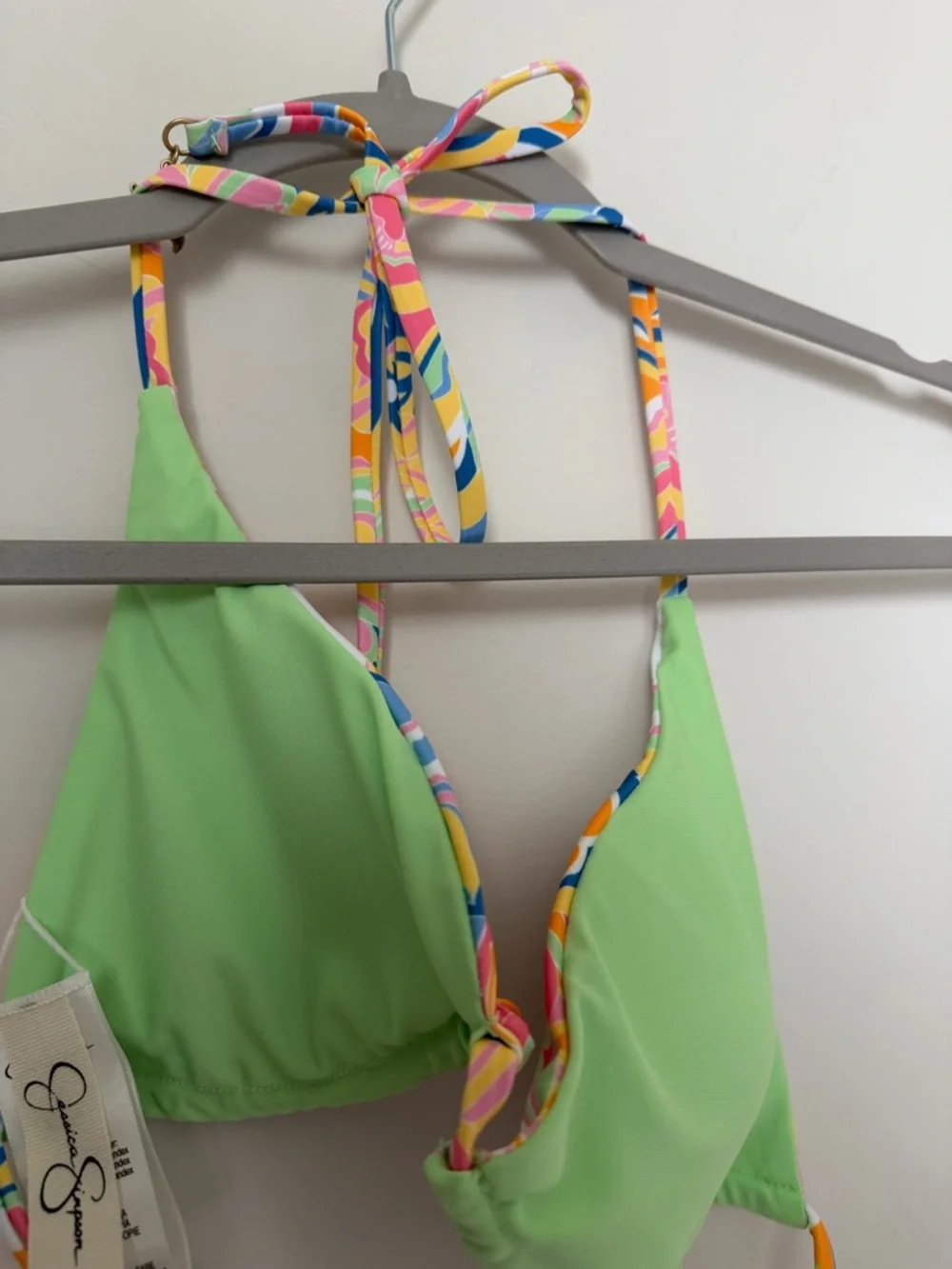 Seahorse Colorful Reversible Bikini Set with starfish charms